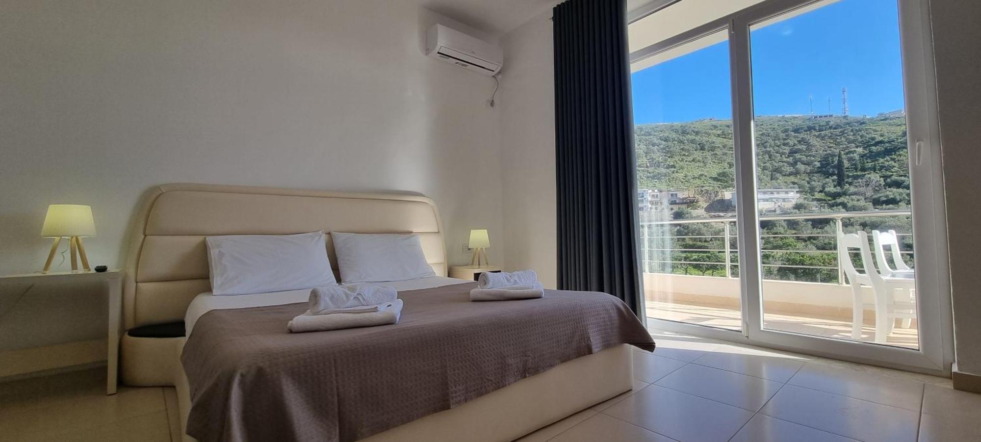 The Sunny Side Apartman Himara Kültér fotó