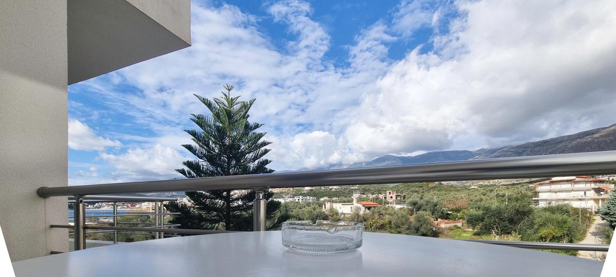 The Sunny Side Apartman Himara Kültér fotó